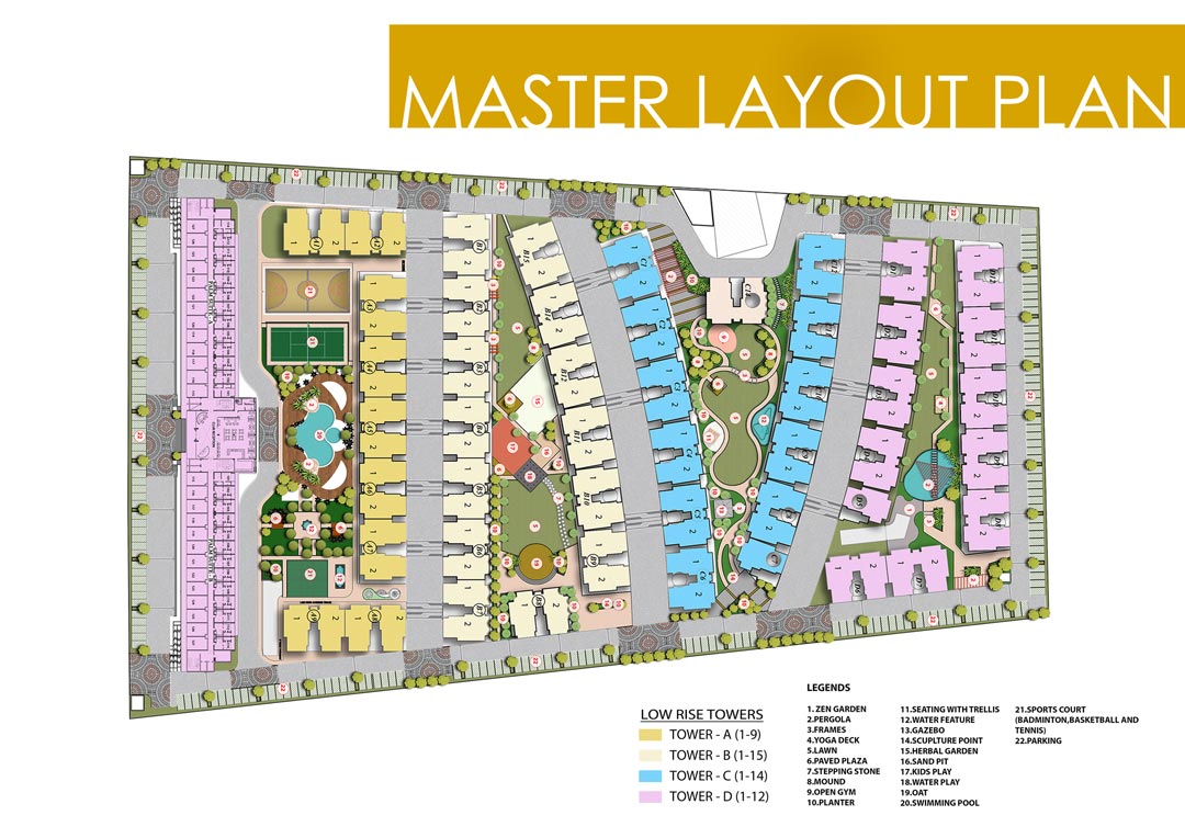 Nimbus The Palm Village
 site map